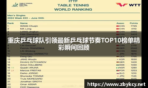 重庆乒乓球队引领最新乒乓球节奏TOP10榜单精彩瞬间回顾